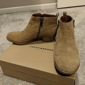 Lucky Brand Betwixt Booties - Size 7.5